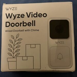 Wyze Wired Doorbell with Chime - White